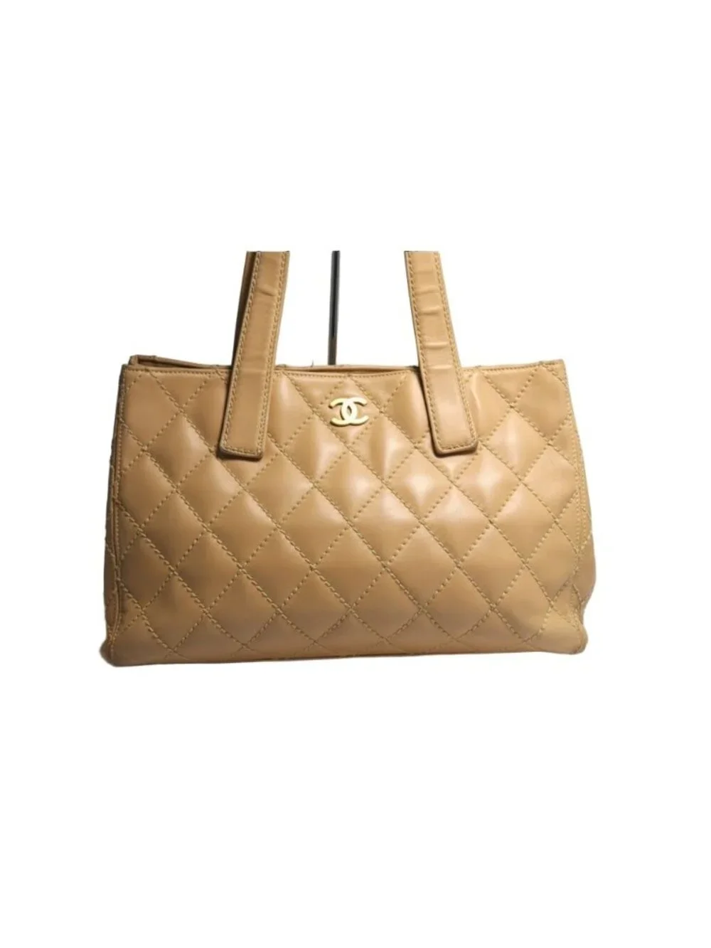 Chanel Wild Stitch Leather Tote